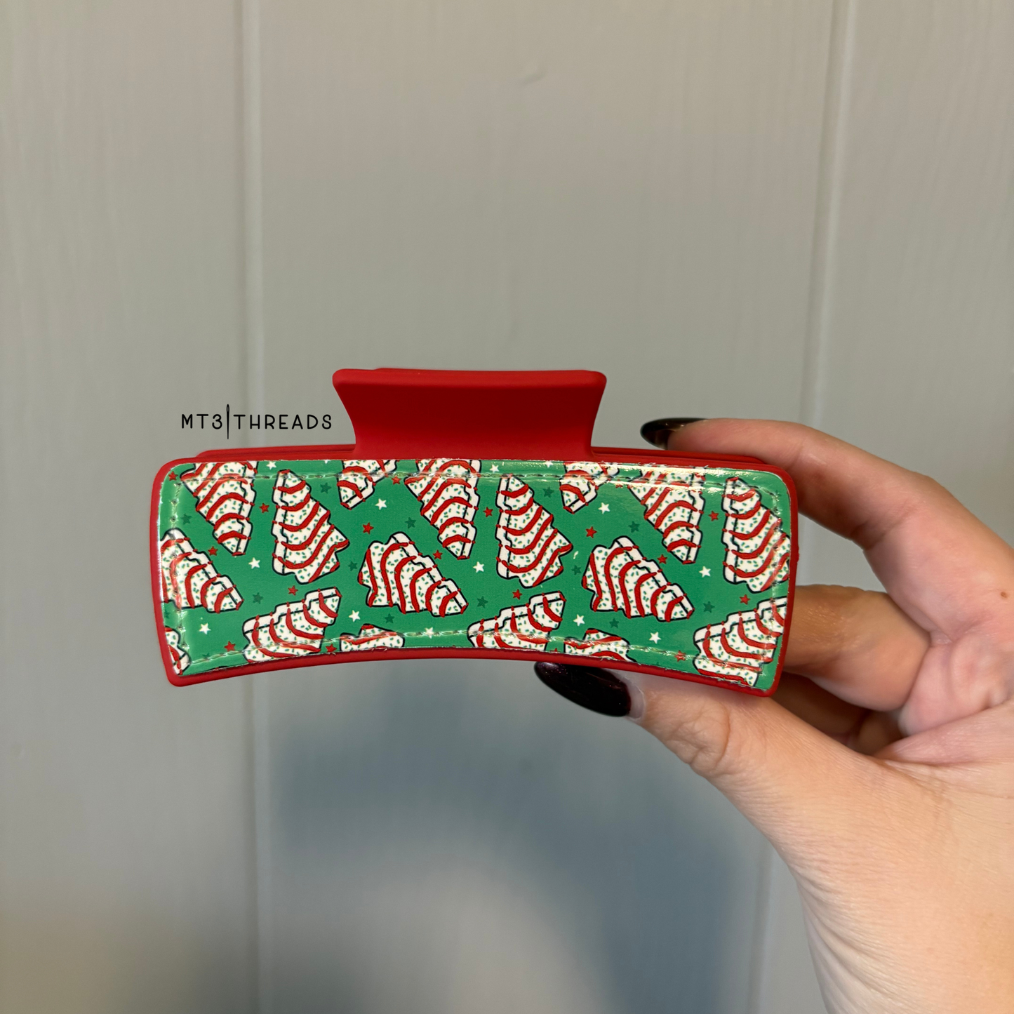 Christmas Tree Cakes | Claw Clip