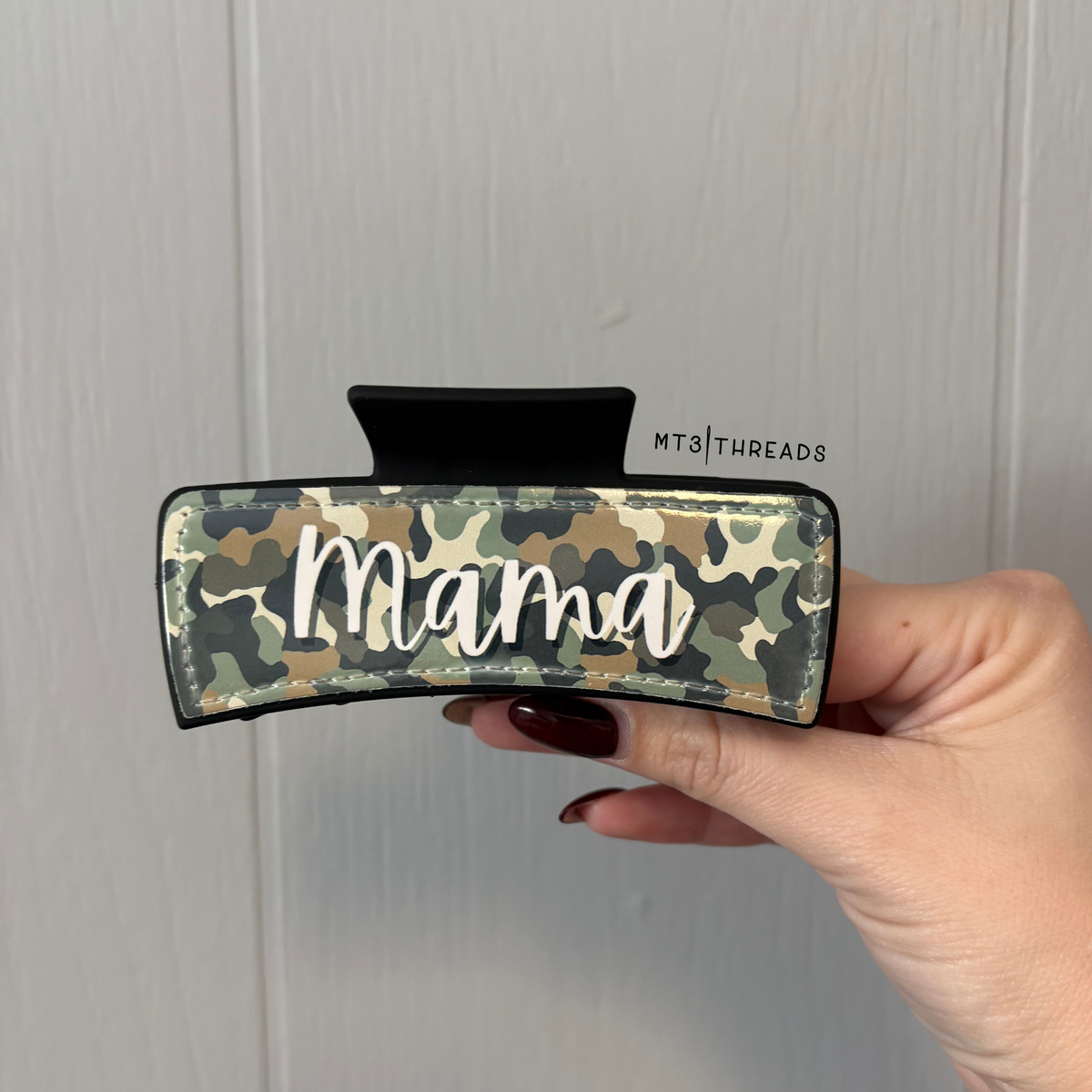 Mama Camo | Claw Clip