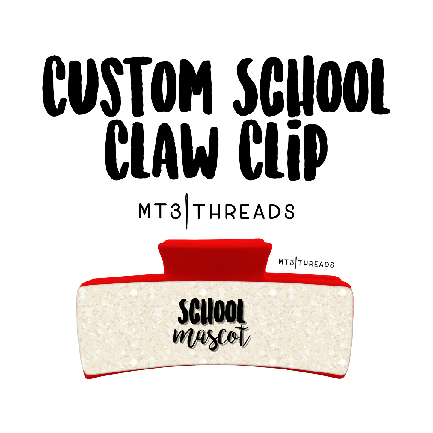 Custom School | Claw Clip
