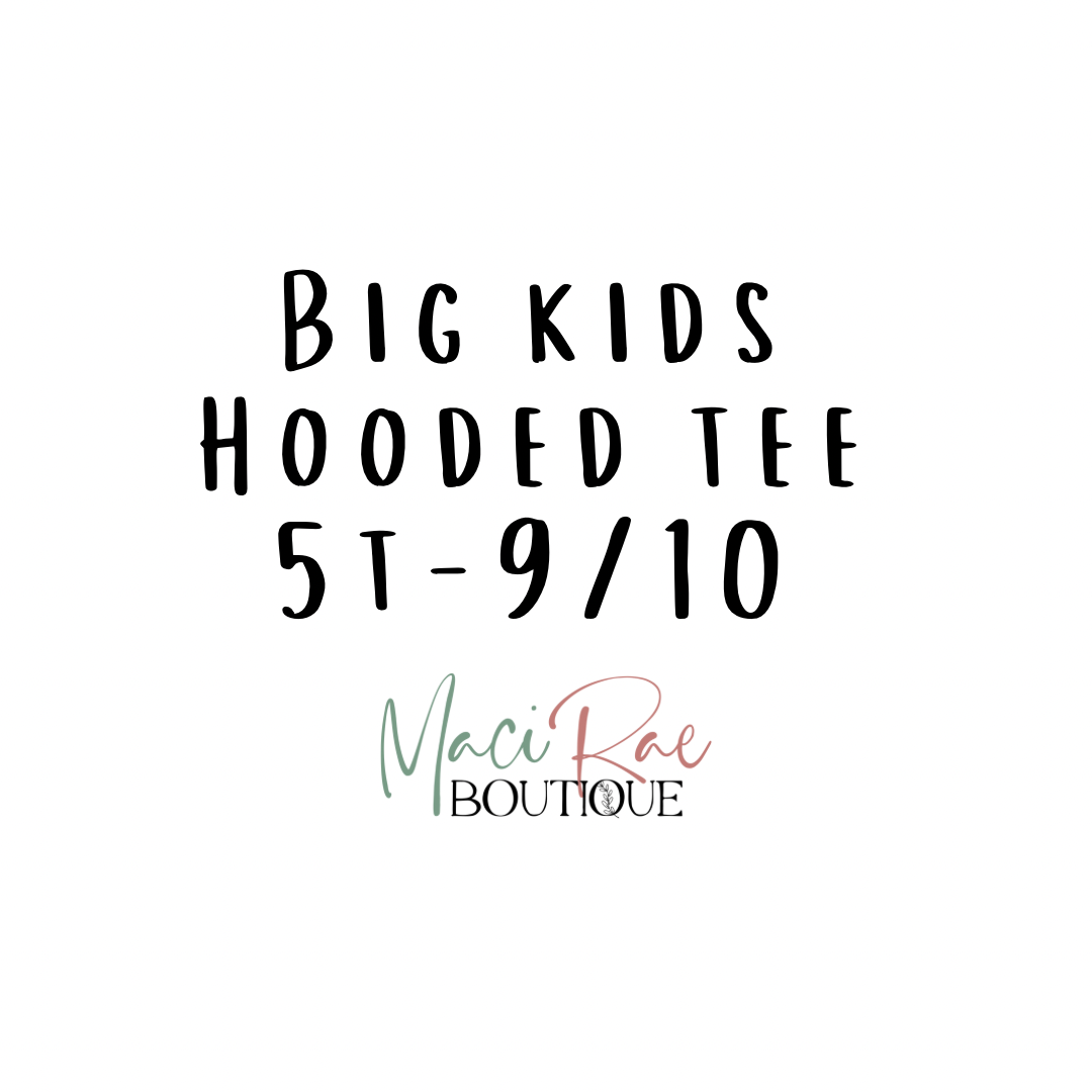 BIG KIDS Hooded Tee