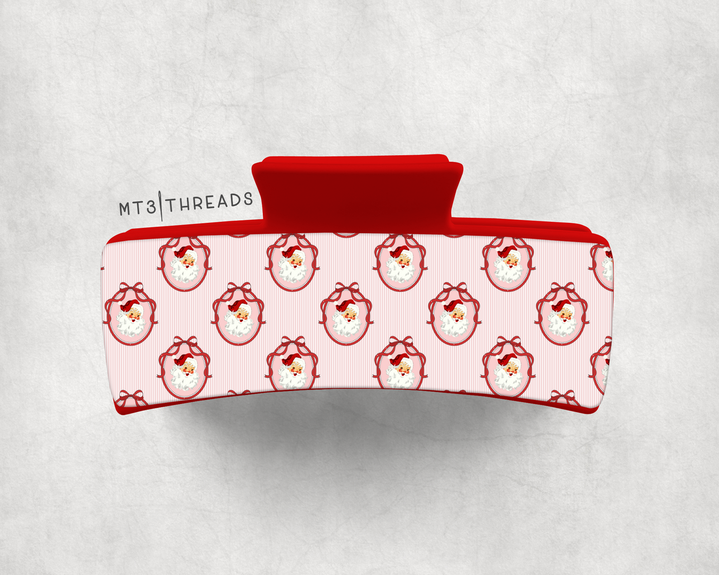 Santa Bows | Claw Clip