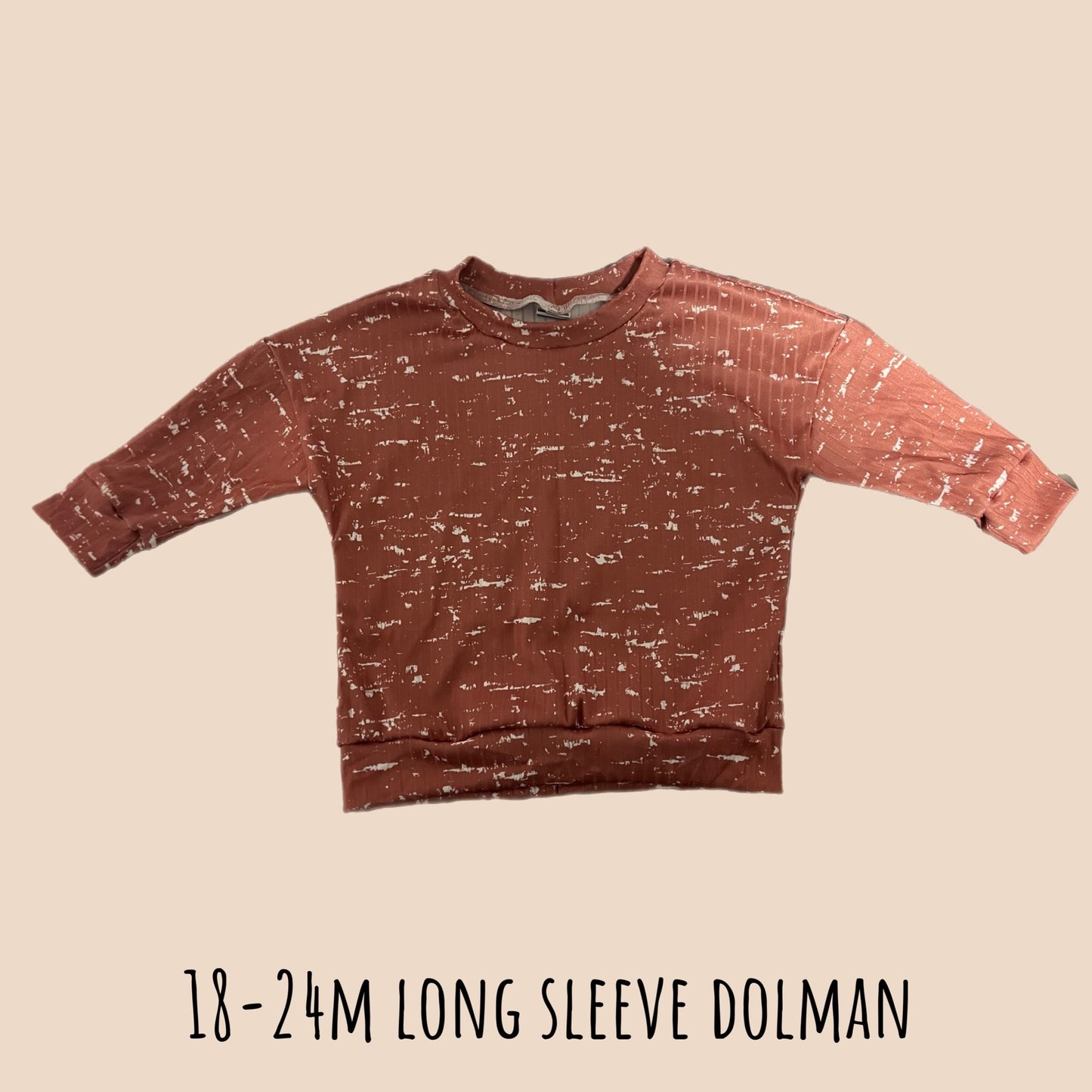 18-24M Long Sleeve Dolman
