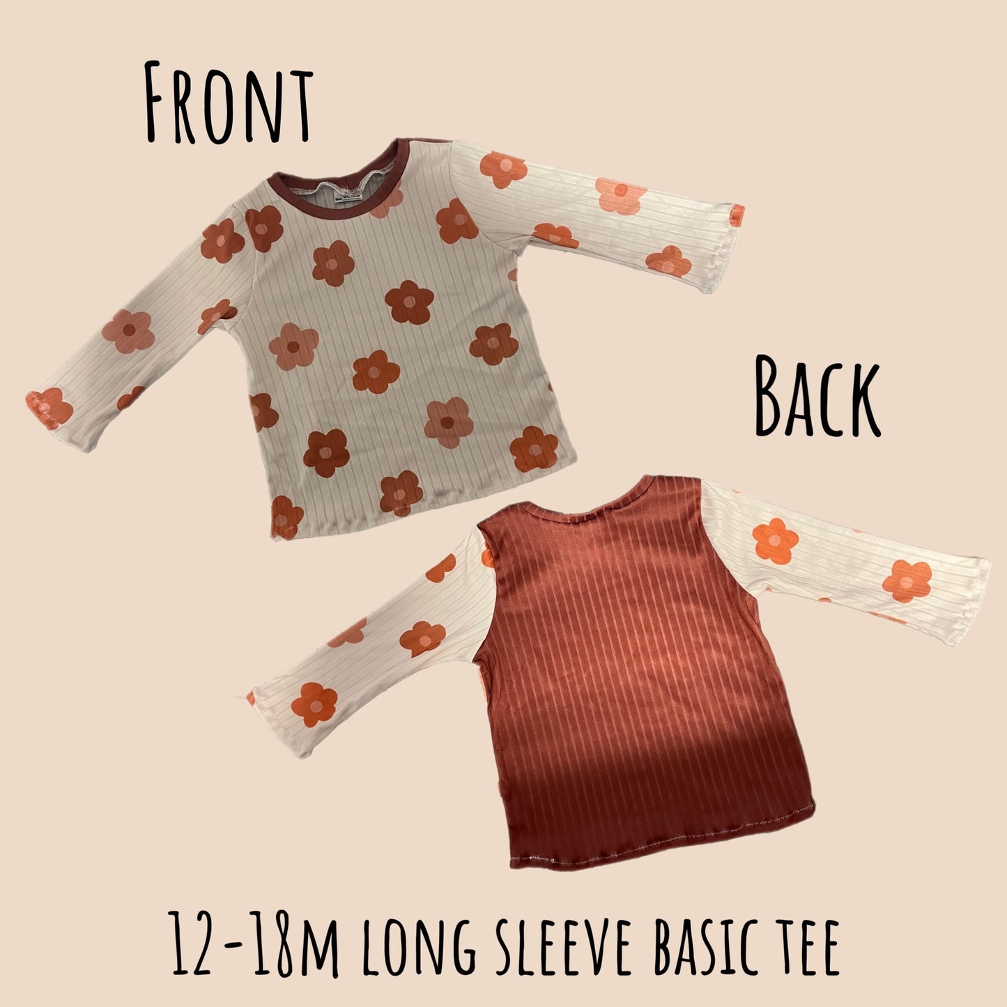 12-18M Long Sleeve Basic Tee