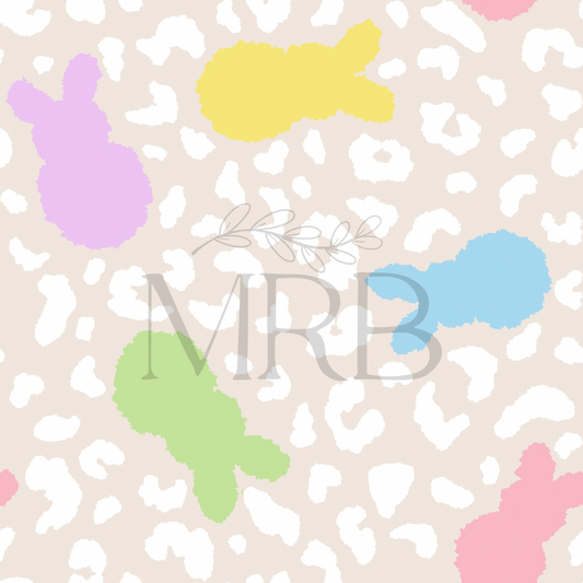 Peeps Cheetah (ON HAND FABRIC)