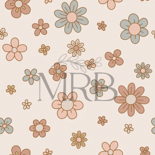 Muted Boho Floral (ON HAND)