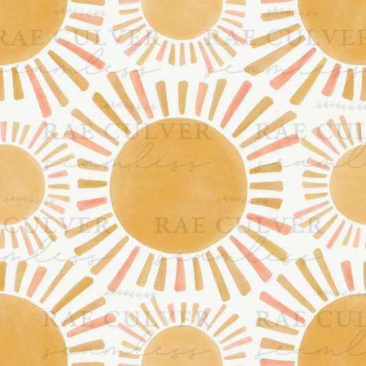 Suns (ON HAND FABRIC)