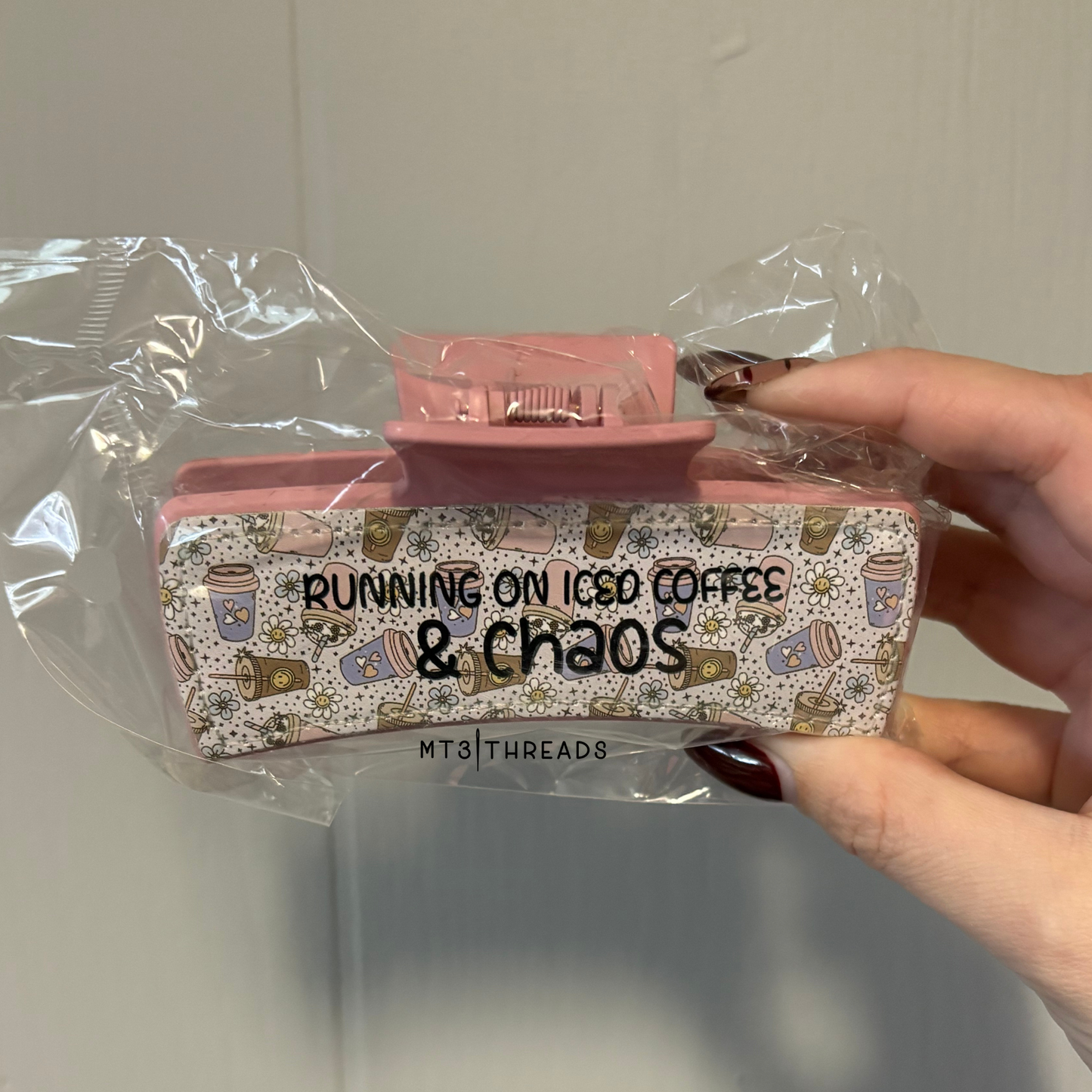 Running on Iced Coffee & Chaos | Claw Clip