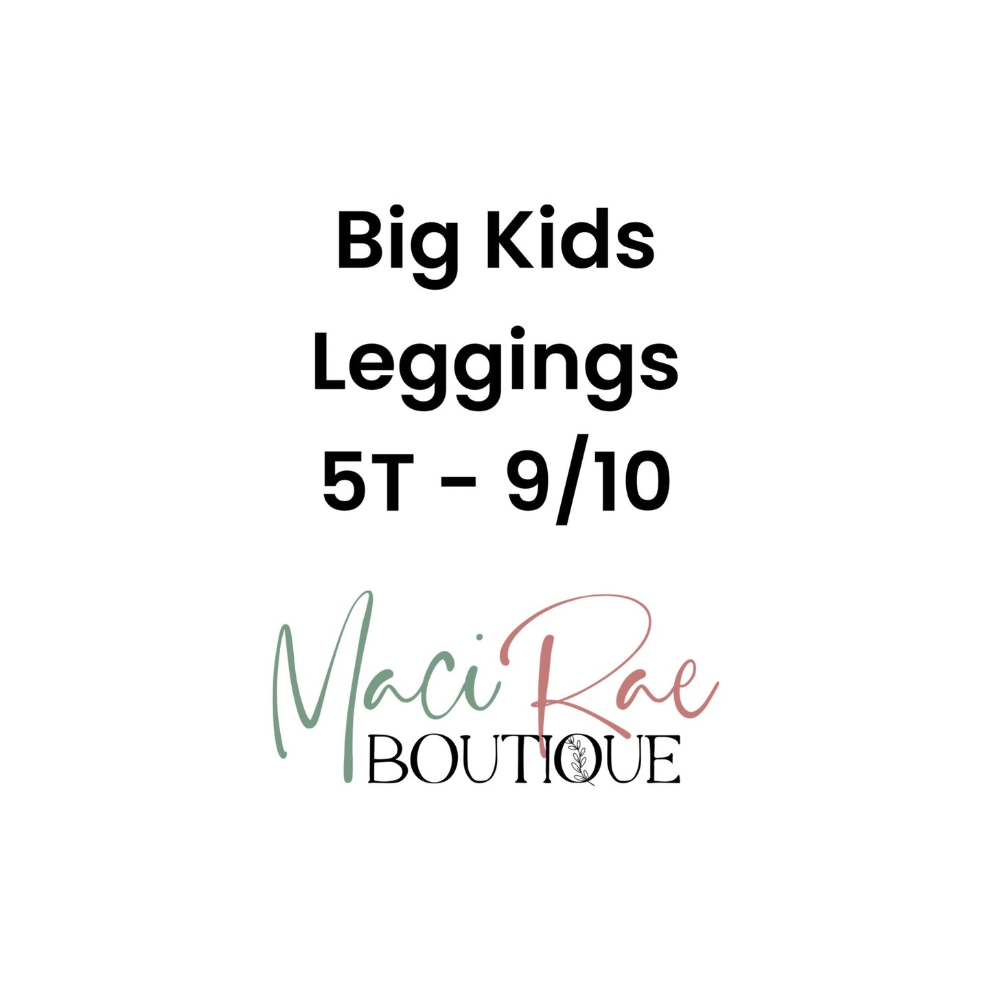 BIG KIDS Leggings