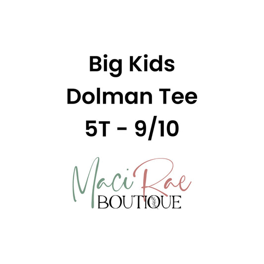 BIG KIDS Dolman