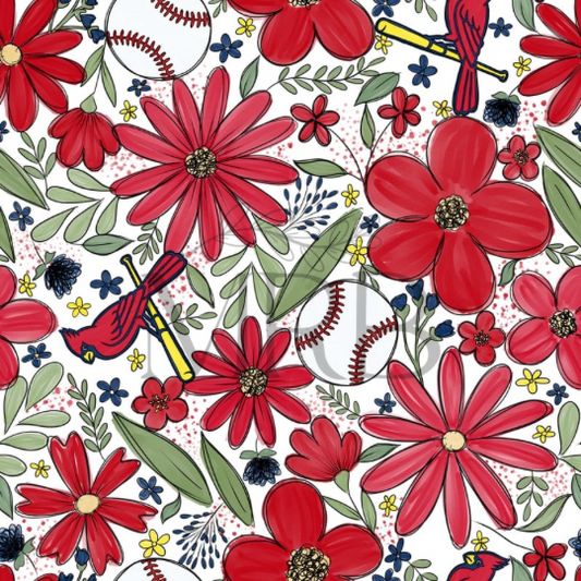 Cardinals Floral (ON HAND)
