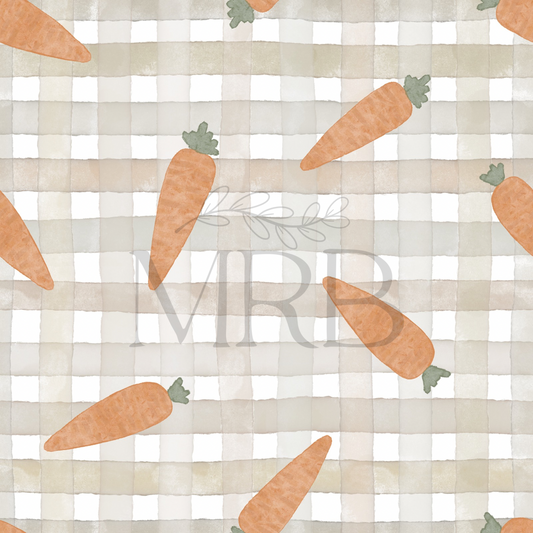 Carrot Gingham (ON HAND)