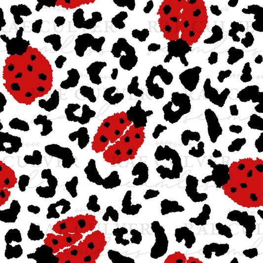 Ladybug Cheetah (ON HAND FABRIC)