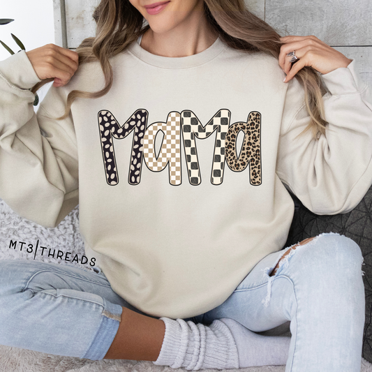 Mama [Leopard+Checks]