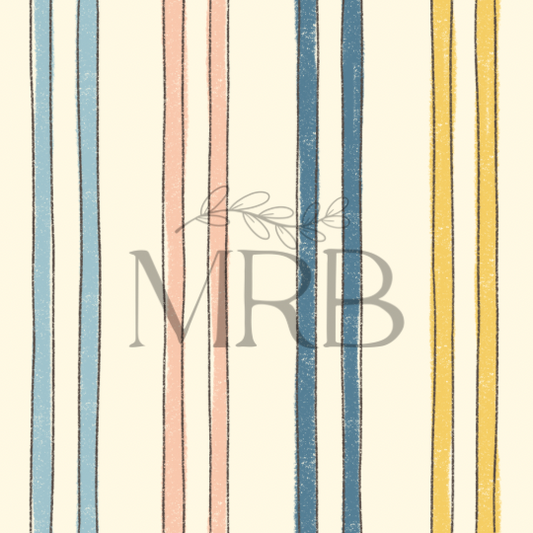 Pink+Blue Mickey Affirmations Stripes (ON HAND)