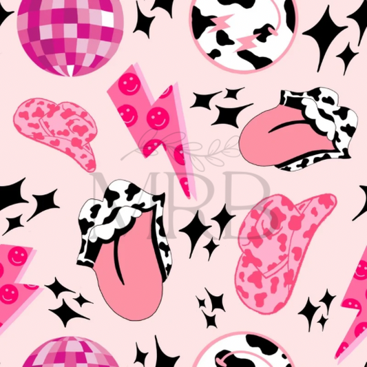 Pink Disco Cow (ON HAND)