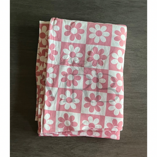 Mauve+White Daisy Patchwork (ON HAND)