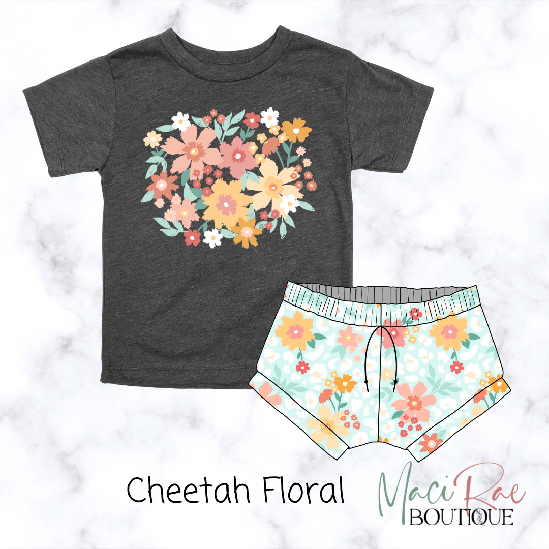 Floral Cheetah