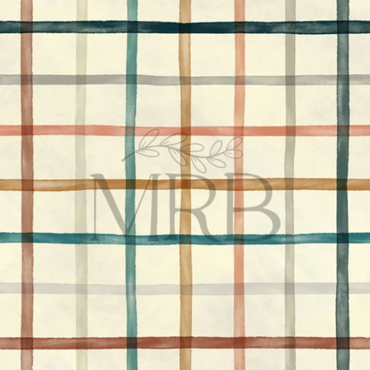 Pastel Checks (ON HAND FABRIC)