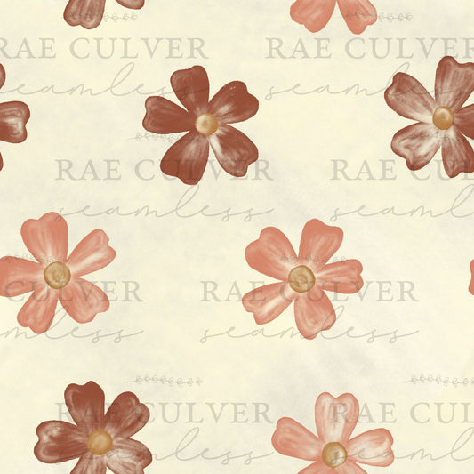Fall Watercolor Foral (ON HAND)