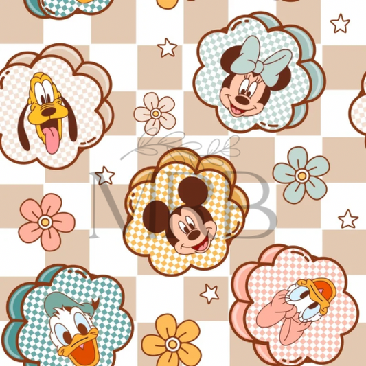 Spring Mickey Floral (ON HAND)