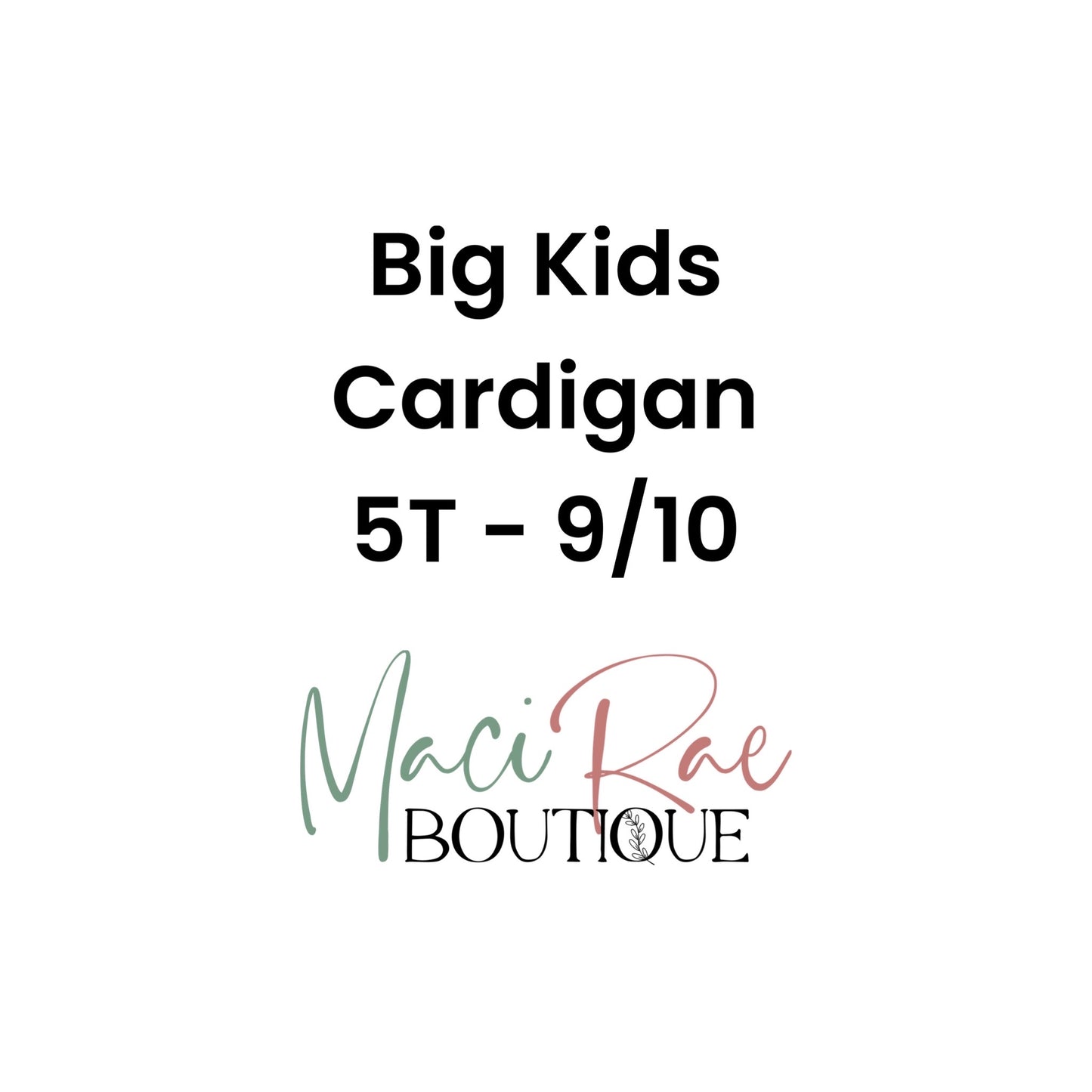 BIG KIDS Cardigan