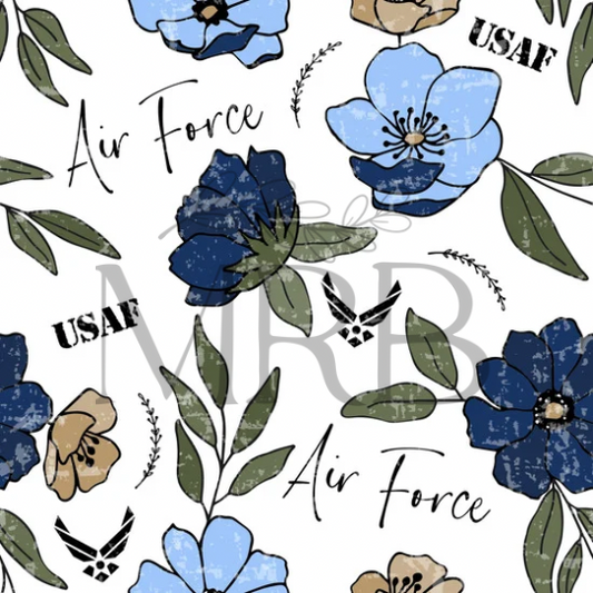 Air Force Floral (ON HAND)