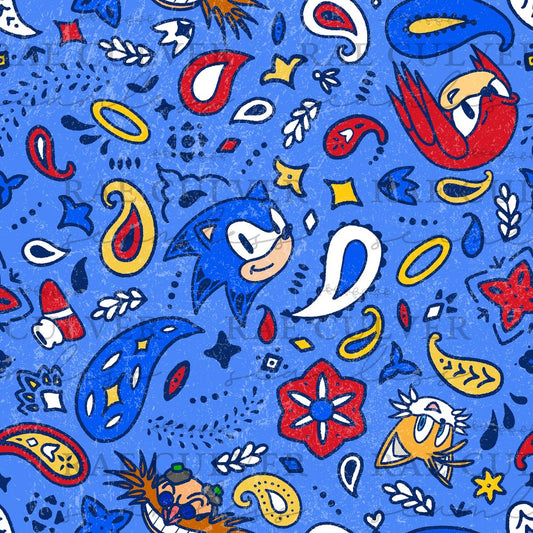 Sonic Bandana (ON HAND)