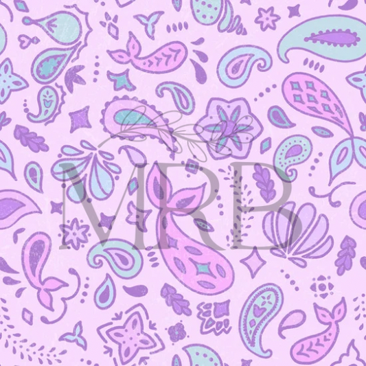Pink Mermaid Bandana (ON HAND)