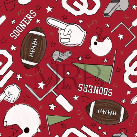 Sooners General (ON HAND FABRIC)