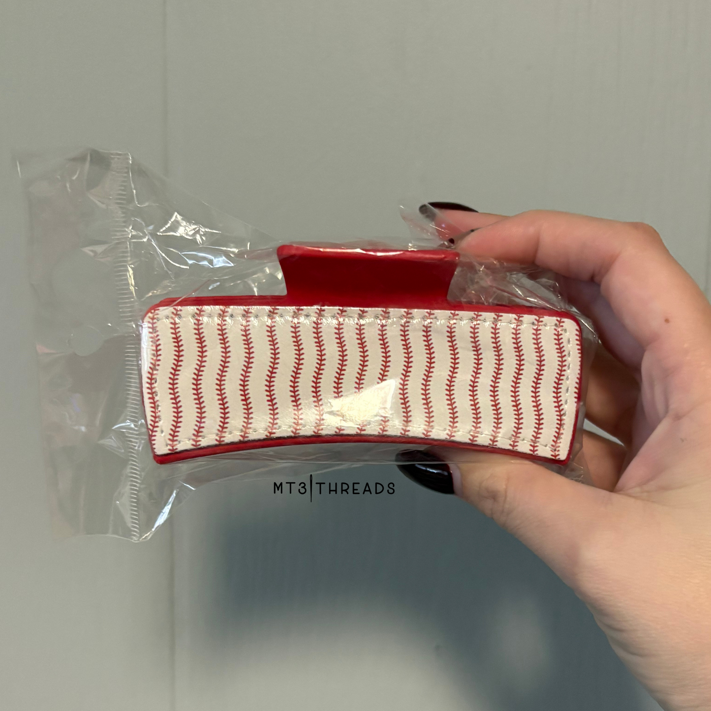 Baseball Seams | Claw Clip