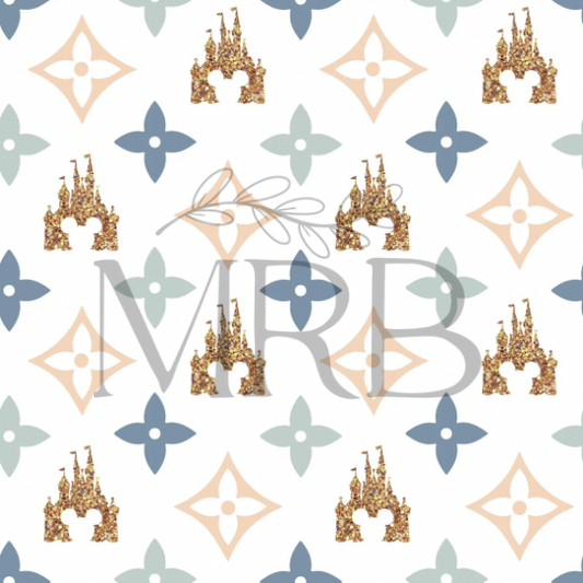 Boujee Castle (ON HAND FABRIC)