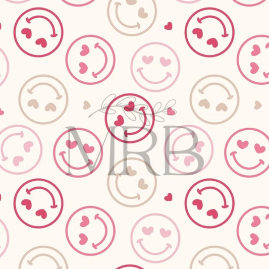 Pink Heart Smiley (ON HAND)