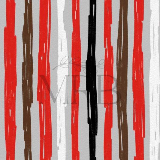 Sketchy OSU Stripes (ON HAND)