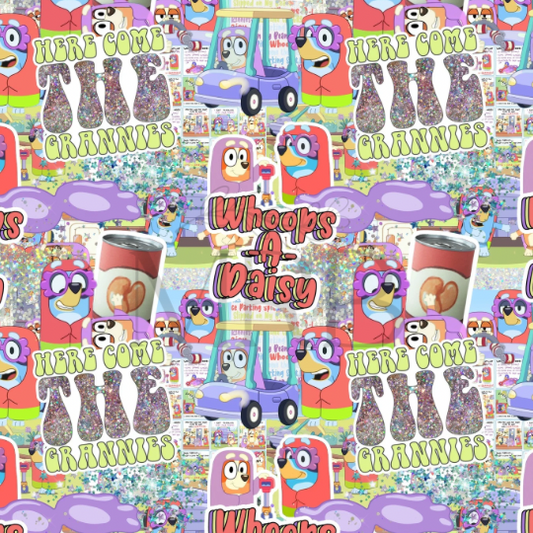 Grannies Glitter Collage (ON HAND)