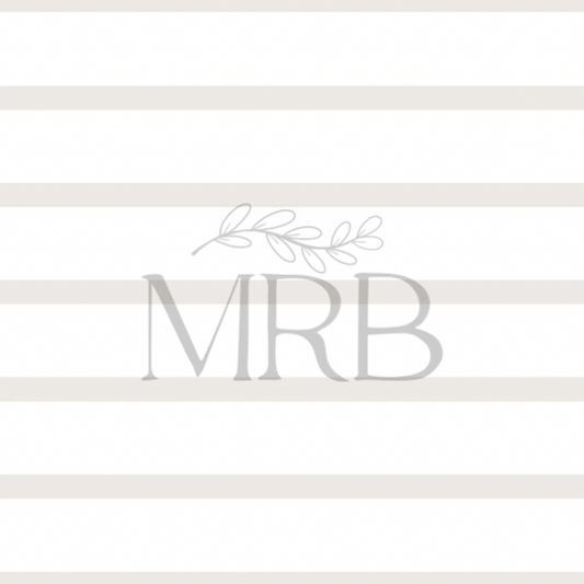 Inverse Beige Stripes (ON HAND)