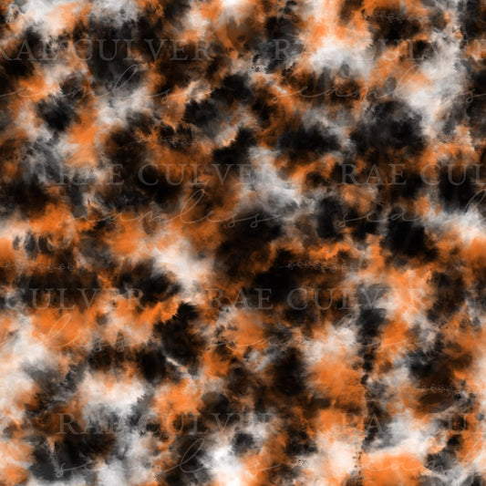 Orange +black tie dye(ON HAND)