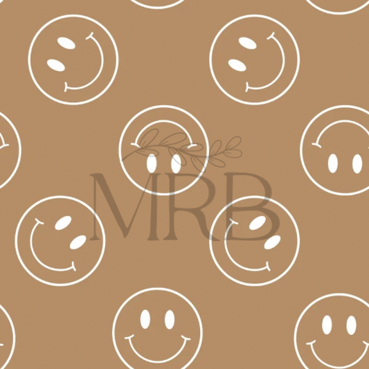 Tan Smiley (ON HAND)