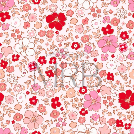 Pink/Red Floral (ON HAND)