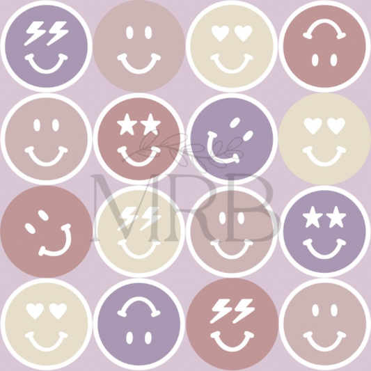 Pink+Purple Smiley (ON HAND)