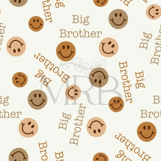 Smiley Big Brother (ON HAND FABRIC)