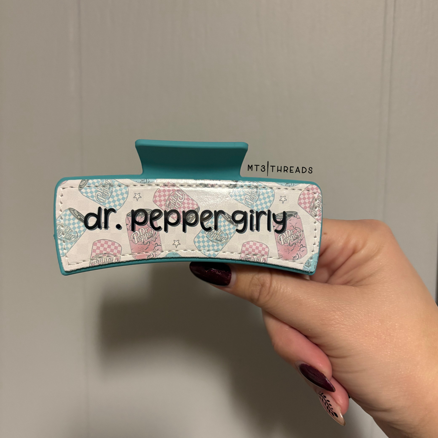 Dr. Pepper Girly | Claw Clip