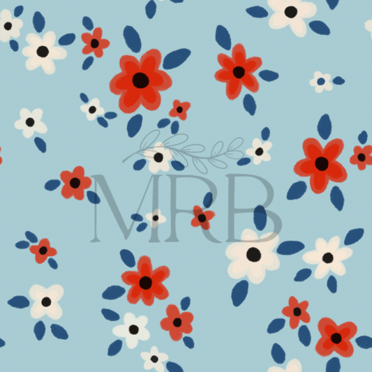 RWB Dainty Floral (ON HAND)