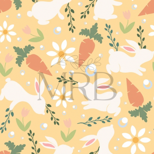 Yellow Bunny Floral (ON HAND)