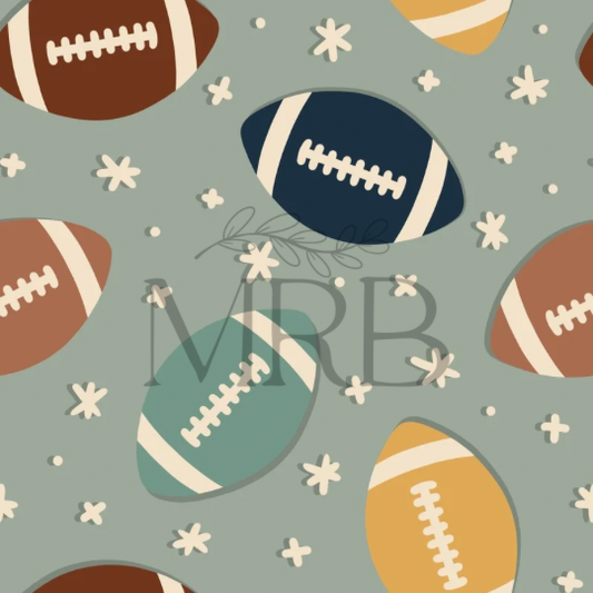 Teal Football (ON HAND)