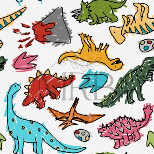 Sketchy Dino (ON HAND)