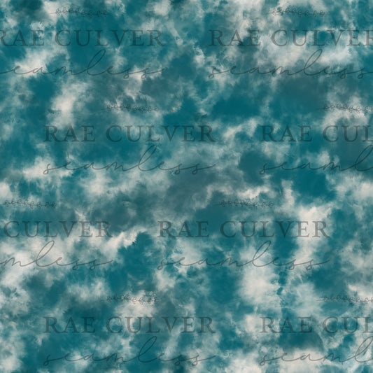 Teal Tie Dye (ON HAND)