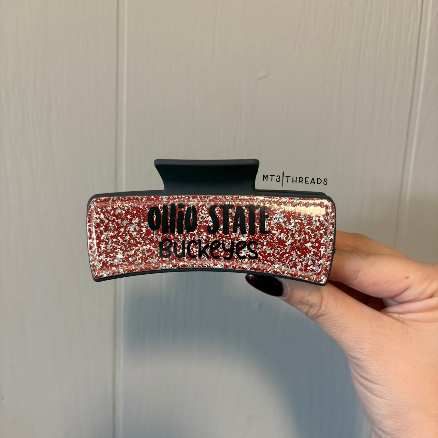 Ohio State Buckeyes Sparkle | Claw Clip