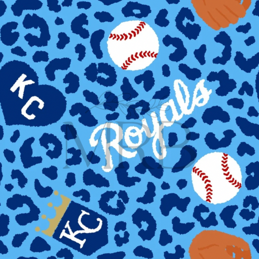 Royals Cheetah (ON HAND FABRIC)