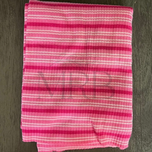 Pink + White Stripes (ON HAND)