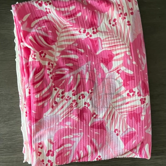Pink+Purple Hawaiian Print (ON HAND)
